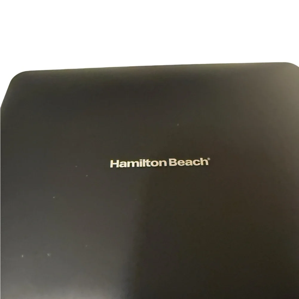 Hamilton Beach Black Panini Press